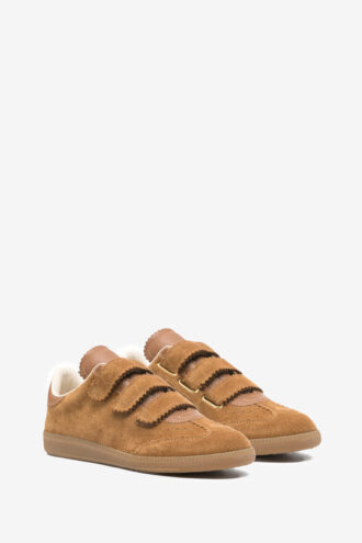 Adidași Beth din piele și piele de căprioară