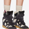Adidași cu talpă înaltă din piele de vițel suede Bekett Adidași cu talpă înaltă din piele de vițel suede Bekett