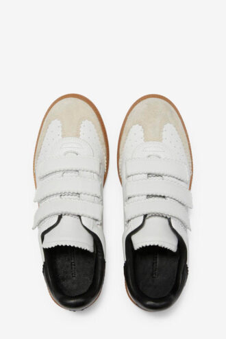 Adidași din piele Bethy cu talpă joasă