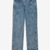 Blugi bootcut din denim spălat Jaylis Blugi bootcut din denim spălat Jaylis