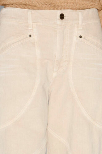 Blugi Catarina Denim cu detalii cusute