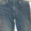 Blugi din denim cu croi drept