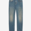 Blugi din denim cu croi drept