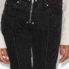 Blugi din denim cu croi drept Silviana