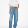 Blugi din denim cu croi larg Vetan