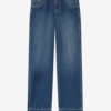 Blugi din denim cu cusături vizibile Jeyda Blugi din denim cu cusături vizibile Jeyda