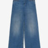 Blugi din denim cu talie înaltă și croi larg Lemony Blugi din denim cu talie înaltă și croi larg Lemony
