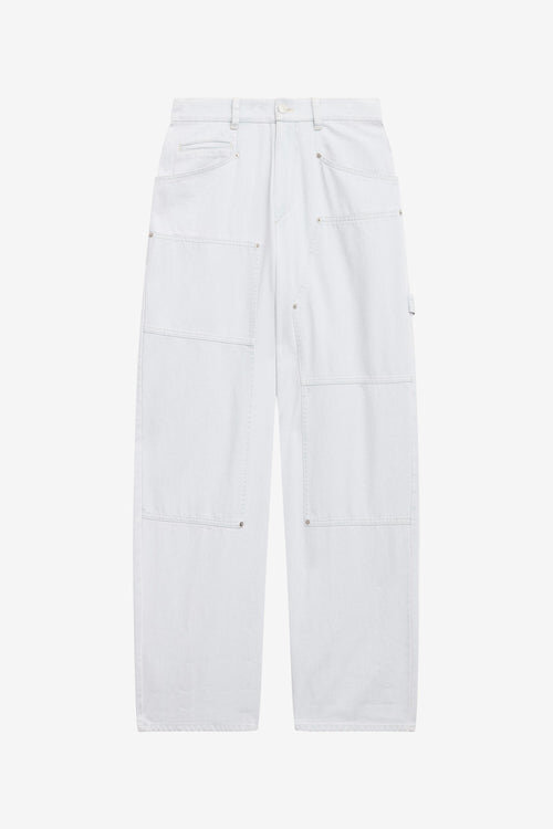 Blugi din denim fin, croi larg Ophra Blugi din denim fin, croi larg Ophra