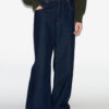 Blugi Jameson din denim brut cu croi larg