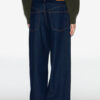 Blugi Jameson din denim brut cu croi larg