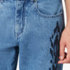 Blugi Lewys din denim brodați cu 5 buzunare Blugi Lewys din denim brodați cu 5 buzunare