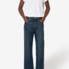 Blugi Lewys din denim decolorat cu 5 buzunare Blugi Lewys din denim decolorat cu 5 buzunare