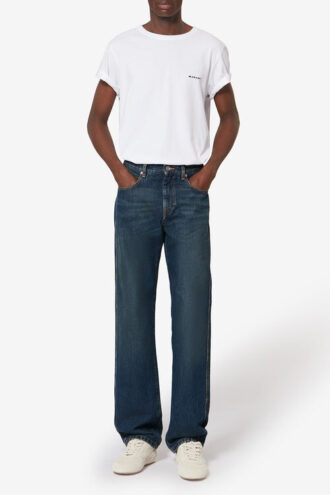 Blugi Lewys din denim decolorat cu 5 buzunare
