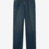 Blugi Lewys din denim decolorat cu 5 buzunare Blugi Lewys din denim decolorat cu 5 buzunare
