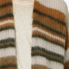 Cardigan din mohair cu dungi Danah