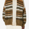 Cardigan din mohair cu dungi Danah