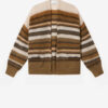 Cardigan din mohair cu dungi Danah