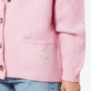 Cardigan Eborah din alpaca cu logo