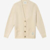 Cardigan Eborah din alpaca cu logo