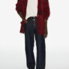 Cardigan lung din mohair Mahel