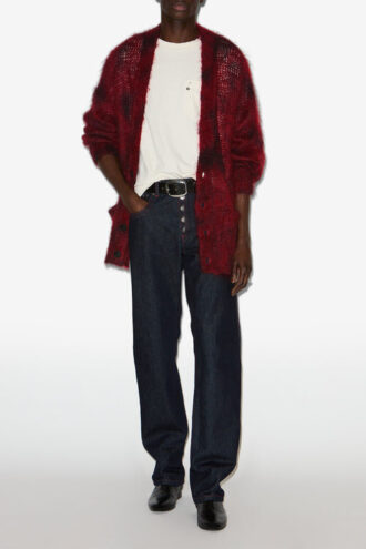 Cardigan lung din mohair Mahel