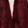 Cardigan lung din mohair Mahel