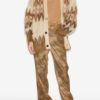 Cardigan Nielson Mohair cu model Fair Isle Cardigan Nielson Mohair cu model Fair Isle