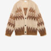 Cardigan Nielson Mohair cu model Fair Isle Cardigan Nielson Mohair cu model Fair Isle