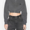 Cardigan scurt Oxane din tricot simplu Cardigan scurt Oxane din tricot simplu