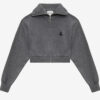 Cardigan scurt Oxane din tricot simplu Cardigan scurt Oxane din tricot simplu