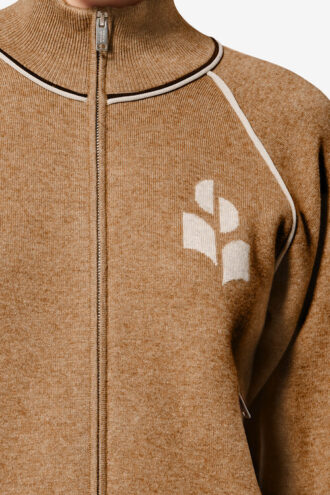 Cardigan sportiv Lanya cu logo