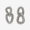 Cercei funky cu pietre strass Cercei funky cu pietre strass