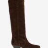 Cizme cowboy din piele de vițel suede Denvee Cizme cowboy din piele de vițel suede Denvee