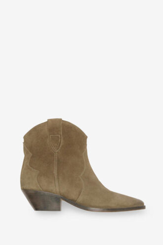 Cizme cowboy din piele de vițel suede Dewina Cizme cowboy din piele de vițel suede Dewina