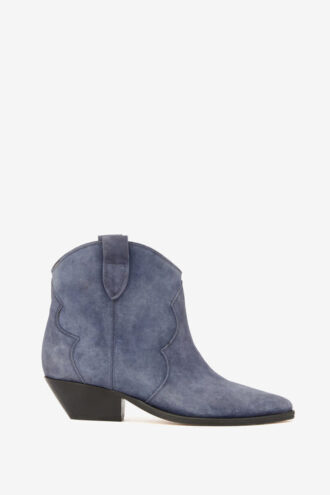 Cizme cowboy din piele de vițel suede Dewina Cizme cowboy din piele de vițel suede Dewina