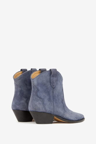 Cizme cowboy din piele de vițel suede Dewina Cizme cowboy din piele de vițel suede Dewina