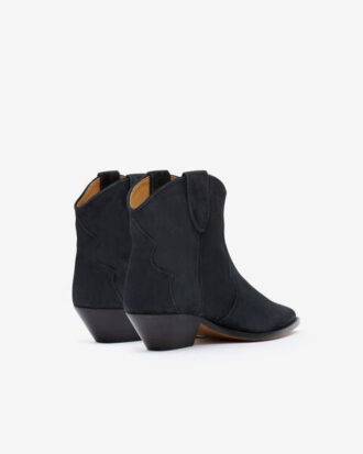 Cizme cowboy din piele de vițel suede Dewina Cizme cowboy din piele de vițel suede Dewina