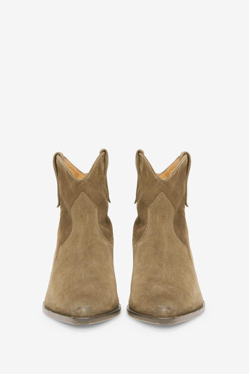 Cizme cowboy din piele de vițel suede Dewina Cizme cowboy din piele de vițel suede Dewina