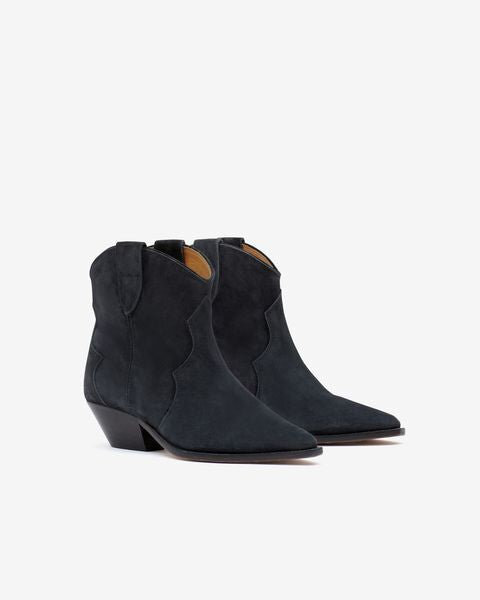 Cizme cowboy din piele de vițel suede Dewina Cizme cowboy din piele de vițel suede Dewina