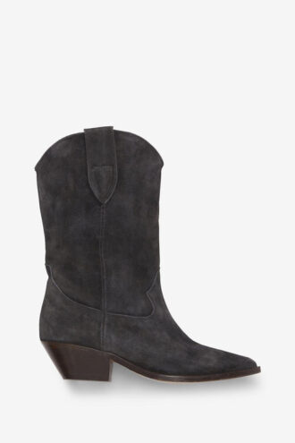Cizme cowboy din piele de vițel suede Duerto
