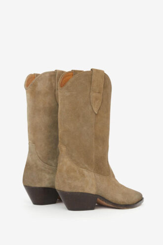 Cizme cowboy din piele de vițel suede Duerto
