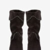Cizme din piele de vițel suede Edoa Cizme din piele de vițel suede Edoa