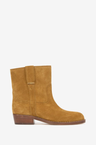 Cizme Lylie Camargue din piele de vițel suede Cizme Lylie Camargue din piele de vițel suede