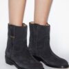 Cizme Lylie Camargue din piele de vițel suede Cizme Lylie Camargue din piele de vițel suede