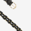 Curea Bali din piele împletită și metal Curea Bali din piele împletită și metal