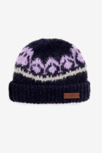 Darana Căciulă din lână mohair cu model