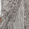 Fustă drapată Roany din catifea cu franjuri Fustă drapată Roany din catifea cu franjuri