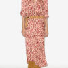 Fustă midi Lisanne cu model jacquard