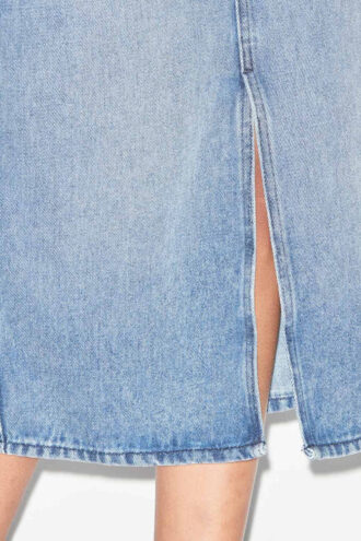 Fustă midi Tilauria din denim fin