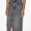 Fustă midi Tilauria din denim fin Fustă midi Tilauria din denim fin